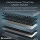 Клавиатура игровая механическая GamePro MK-285-WH Asgard Ragnar Keychron Super Red Switch Bluetooth 5.2/2.4 ГГц/USB White - изображение 7