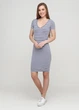 Сукня H&M XS Світло-синій 0525352_бел. полоска_02 - зображення 1