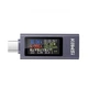 USB тестер KWS-2302C Type-C 4–30 В 0–12 А для вимірювання струму, напруги, потужності та енергії (IN-637709) - изображение 2
