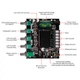 Аудио усилитель мощности звука 2x50Вт 1x100Вт Bluetooth 5.0 ZK-MT21 стерео сабвуфер - изображение 5