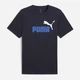 Футболка хлопковая длинная мужская Puma Essentials Graphics 68470816 XL New Navy (4069157680134) - изображение 4