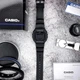 Чоловічий годинник Casio W-218H-1B з підсвічуванням - изображение 2