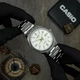 Чоловічий годинник Casio MTP-1302D-7A2 золоті індекси - зображення 3