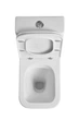 Унітаз-компакт Mixxus Premium Quadro-0401-R 610x365x825mm, система змиву RIMLESS (MP6457) - зображення 4