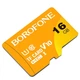 Карта пам'яті BOROFONE MicroSD 16GB Class 10 універсальний носій інформації Помаранчево-Жовтий - изображение 1