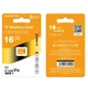 Карта пам'яті BOROFONE MicroSD 16GB Class 10 універсальний носій інформації Помаранчево-Жовтий - изображение 2