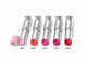 Набор Помад для губ Dior (Диор) Rouge Dior 5 × 1,6 г оттенки 001 Pink, 004 Coral, 007 Raspberry, 012 Rosewood, 015 Cherry - изображение 2