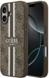 Панель Guess 4G Printed Stripes MagSafe для Apple iPhone 17 Brown (3666339491406) - зображення 1