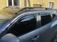 Ветровики с хромированным молдингом Niken Luxury (4 шт) для Renault Duster 2024- гг - изображение 2