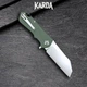 Ніж складаний Karda J323 Green - зображення 2