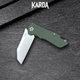 Ніж складаний Karda J323 Green - зображення 3