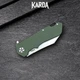 Ніж складаний Karda J323 Green - зображення 4