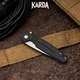 Ніж складаний Karda J315 Black - изображение 4