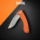 Ніж складаний Karda J331 Orange - изображение 3
