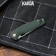 Ніж складаний Karda J325 Olive - зображення 4