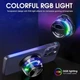 Беспроводная колонка G200 Outdoor Magnetic Bluetooth 5.3 Speaker Wireless Portable Mini Travel with RGB Color Light and Phone Holder for Ios, TWS, IPX5, 7h, PURPLE-BLACK - изображение 7