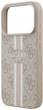 Панель Guess 4G Printed Stripes MagSafe для Apple iPhone 17 Pro Pink (3666339491468) - зображення 5