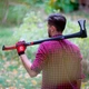 Колун кований 2200 г, ручка з фібергласу INTERTOOL HT-0275 - зображення 8