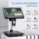 Цифровий мікроскоп INSKAM 330, 7″ IPS, 1200×, 5 МП, запис відео Full HD - изображение 1