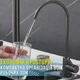 Кухонна мийка з нержавіючої сталі 75×46 см з висувним змішувачем та 3 режимами подачі води “Водоспад” RK - зображення 7