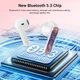 Bluetooth навушники Godyse з ENC Call і сенсорним управлінням (рожевий, б\в) - зображення 4