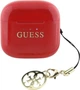 Słuchawki Guess Glossy Effect Printed Classic Logo & Charm TWS Red (GUTWSXMCCLR) - obraz 4