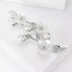 Брошь BROCHE бижутерия Цветы Сливы серебристая BRBF114463 - изображение 3
