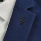 Значок (пин) BROCHE брошь бижутерия Музыка Скрипичный ключ чёрный BRGV114487 - изображение 7