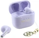 Słuchawki Guess Glossy Effect Printed Classic Logo & Charm TWS Lavender (GUTWSXMCCLU) - obraz 2