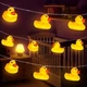 Гирлянда светодиодная с уточками для детской комнаты DUCK 1.5 м 10 LED, от 2 батареек AA, с бело-теплым свечением - изображение 3