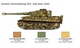 Збірна модель 1:56 танк Pz. kpfw. VI Тигр I Ausf. І Italeri 25755 - зображення 3