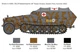 Збірна модель 1:72 Sd.Kfz. 251/8 Швидка допомога Italeri 7077 - изображение 4
