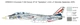 Збірна модель 1:72 американський літак F-14A Tomcat Italeri 1414 - зображення 6