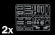 Збірна модель 1:48 реактивного літака A-10C "Blacksnakes" Italeri 2725 - изображение 8