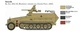 Збірна модель 1:72 бронетранспортер Sd.Kfz. 251 /10 Italeri 7079 - изображение 5