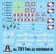 Збірна модель 1:72 танки M4A2 Sherman III комплект з двох штук Italeri 7511 - изображение 3