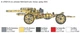 Збірна модель 1:72 гармата 15 cm Field Howitzer / 10,5 cm Field Gun Italeri 7082 - изображение 5