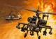 Збірна модель 1:72 вертоліт US AH-64A Apache Attack Helicopter Italeri 0159 - зображення 2