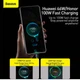 Кабель Baseus Crystal Shine Series Fast Charging Data Cable USB to Type-C 100W 2m Black (CAJY000501) - изображение 7