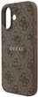 Панель Guess 4G Ring Classic Logo MagSafe для Apple iPhone 17 Brown (3666339491048) - зображення 5