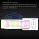 Беспроводной комплект Клавиатура + Мышь AD Advance (RGB подсветка), Тихий, Перезаряжаемый - изображение 5
