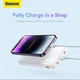 УМБ (Power Bank) Baseus Airpow 10000mAh 20W White - изображение 3