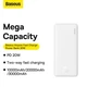 УМБ (Power Bank) Baseus Airpow 10000mAh 20W White - изображение 13