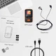 MP3-плеер спортивный с клипсой (Bluetooth 5.0), 16GB + Слот SD, Диктофон, FM-радио - изображение 4