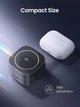 Магнітна зарядна станція UGREEN MagFlow Qi2 2-в-1 (Складна), 15W, Для iPhone/AirPods, Сіра - зображення 8