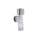 Кран приладовий для пральної машини Thermo Alliance Standart 1/2" × 3/4" НН, кругла ручка, латунний, хром - изображение 1