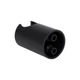 Держатель для ручного душа Qtap Spojeni округлый QT829910842854OB Black Matt - изображение 3