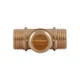 Трійник латунний 1/2"ЗЗЗ (жовт.) SD41215 Thermo Alliance - зображення 11