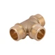 Трійник латунний 1/2"ЗЗЗ (жовт.) SD41215 Thermo Alliance - зображення 12