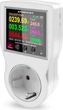 Розумна розетка Power Energy Display ATORCH S1W AC 85-265V 16Amax 3680Wmax Tuya WiFi 2.4G White (43678) - зображення 1